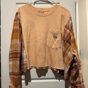 Carhartt Speckled Tan Loose Fit Shirt